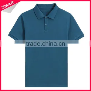 65% Polyester 35% Cotton Wholesale Uniform New Design Polo Shirt Mens thumbnail-1