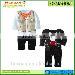 Baby Autumn Gentleman Vest+ Long-sleeves Shirt+ Long Pant Clothing Set thumbnail-1