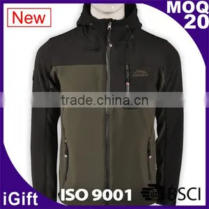 Oeko-Tex Standard Unisex Waterproof Softshell Jacket thumbnail-5
