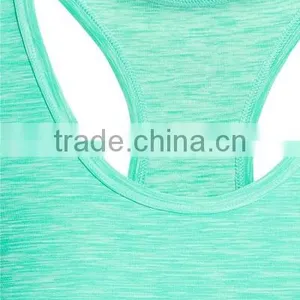 OEM Latest Fancy Tank Tops Girls Fitness Yoga Wear Ladies Tops Images thumbnail-5