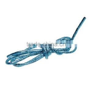 Blue Silvery Round PU Leather Rope for Women thumbnail-1