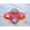 Custom Anti-scratch Red / Grey Epoxy Resin Sticker With Personalized Logos thumbnail-1