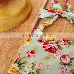 Baby Girls' Floral Prints Summer Backless Ruffle Jumpsuit thumbnail-5