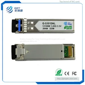 G-3201DNL 1.25Gbps 20km 1310nm SFP+ Commercial Level Fiber Optical Transceiver Module thumbnail-1