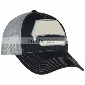 Distressed Embroidery Patch Mesh Baseball Trucker Cap Wholesale thumbnail-2