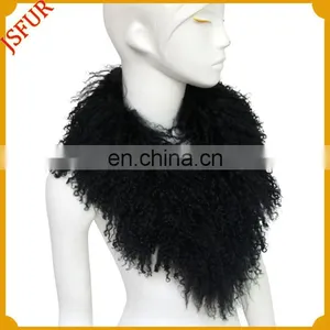 Hot Sale Made In China Genuine Mongolian Fur Trim For Collar thumbnail-3