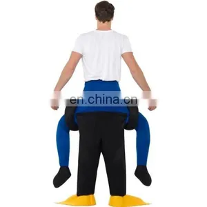 Funny Halloween Carnival Party Piggyback Ride On Penguin Costume thumbnail-3