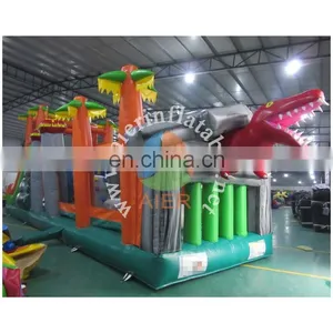 Dinosaur Inflatable Obstacle Course thumbnail-1