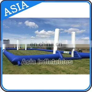 Portable Blow up Soccer Field, New Inflatable Soap Soccer Game for Club Events thumbnail-5