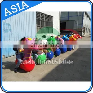 Durable Pvc Inflatable Pony Hops /inflatable Horse for Racing Gate thumbnail-2