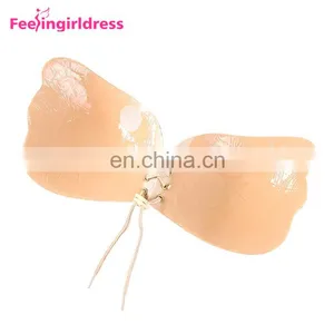 Wholesale Self Adhesive Strapless Very Sexy Seamless Push Up Bra thumbnail-2