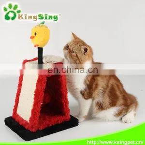 Watermelon Poult Slope Traning Scratching Post for Small Cats, Easy to Assemble thumbnail-1