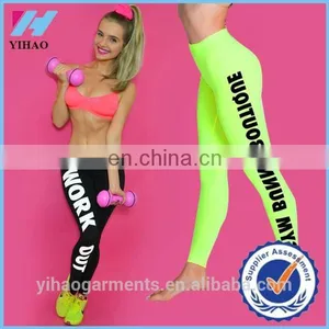 Trade Assurance Yihao Women's Gym Legging Sublimated Print Legging Jogger Pants Women Yoga Tights Girls Yoga Tights Fitnesspants thumbnail-1