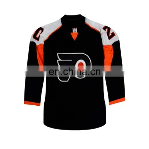 10% Discount Thick Soft Mesh Flyers Ice Hockey Jersey for Team Uniform of Hockey Wear thumbnail-2