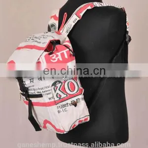 Printed Hemp Backpack BPK 0008 thumbnail-2