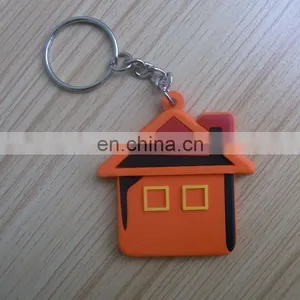 3d Pvc House Shape Key Chains thumbnail-1