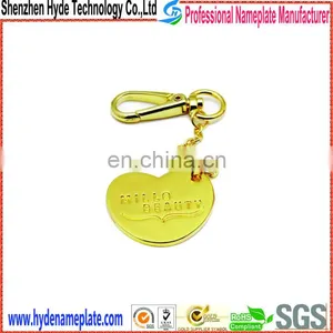 Supply High Quality Fashional Shiny Metal Bags Hang Keychain thumbnail-1