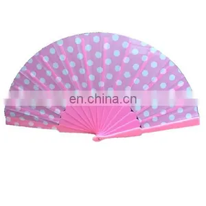 Oem Making Hand Held Folding Paper Fans Wholesale thumbnail-1