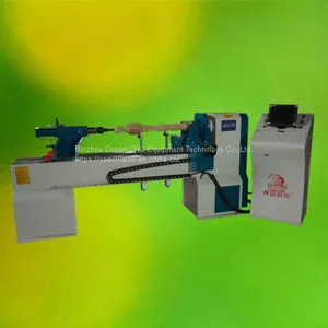 CNC Wood Turning Lathe Machine for Wood Baseball Bat thumbnail-1