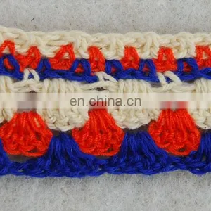 Italy Design 2017 Fashion Colorful Cotton Handmade Trimming thumbnail-5