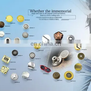 Kam Fancy Alloy Garment Designer Jean Buttons thumbnail-1