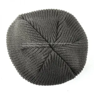 Promotional Printed 100% Acrylic Winter Beanie Knitted Hat thumbnail-3