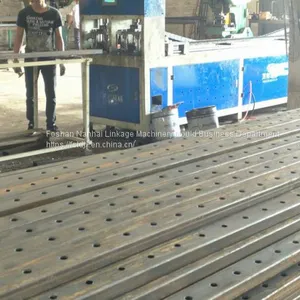 Automatic Shelf Column Square Tube Punching Machine CNC Punching Machine Manufacturers thumbnail-1