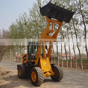 China ZL20 White Colour Wheel Shovel Loader With 4 in 1 Bucket and V-blade, thumbnail-4