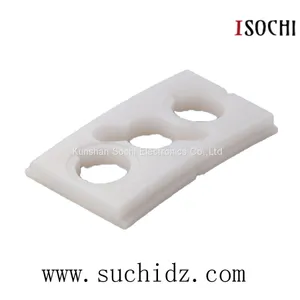 White 3 Holes Plastic Presure Foot for Printed CIrciut Board Schmoll Machine High Quality Competitive Price thumbnail-1