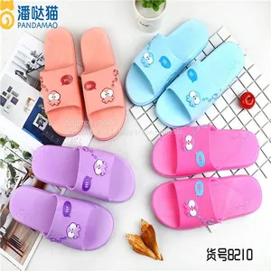 Non-slip Pvc Sandals Pvc Bathroom Chappal Pvc Plastic Slippers For Ladies thumbnail-2