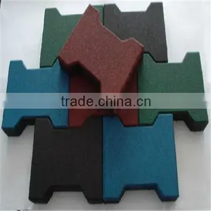 Rubber Sidewalk Brick Paver thumbnail-1
