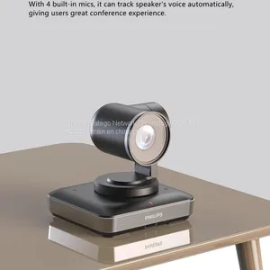 PSE0600 Auto Speaker's Voice Tracking 5MP 2K 10X Optical Zoom USB PTZ Conference Camera thumbnail-2