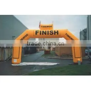 Hot Sell Yellow Inflatable Finish Arch thumbnail-1