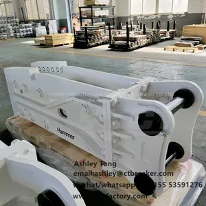 China Excavator Attachment Hydraulic Concrete Rock Breaker Jack Hammer Breaking Hammer Hb40g Hb30g Hb20g HB15G thumbnail-2