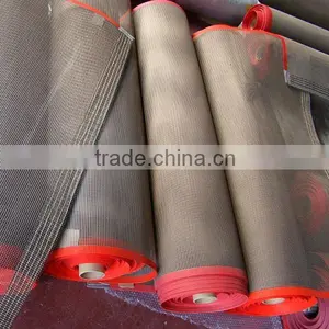 4*4 Brown High Temperature Ptfe Teflon Coated Fiberglass Mesh Conveyor Belt for Conveyor Textile Printing thumbnail-3