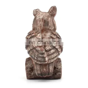 Garden Decoration Owl Animal Props Artificial Resin Owl Handicraft Imitate Model thumbnail-5