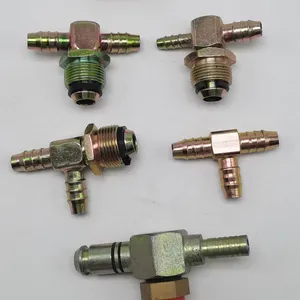 Metric Threaded Carbon Steel Hydraulic Hose Fittings thumbnail-5