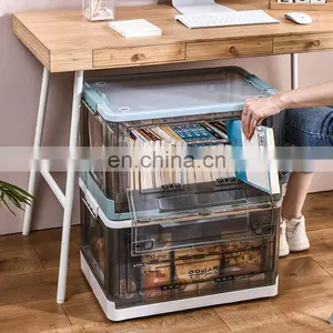 2022 Storage Box Foldable Plastic Camping Outdoor Gift Box Storage Boxes and Bins Kitchen thumbnail-3