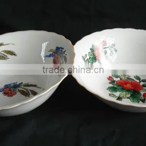 Moroccan Ceramic Bowl, Restaurant Porcelain Soup Bowls, Eco Friendly Ceramic Soup Bowl thumbnail-6