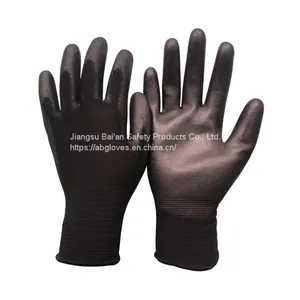 PU Coated Nylon Copper Touch Screen Gloves For Automatic Industries Bagloves thumbnail-3