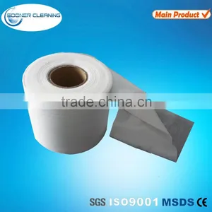 Cross Lapping 80% Viscose 20% Polyester Spunlace Nonwoven Fabric for Wet Wipes thumbnail-2