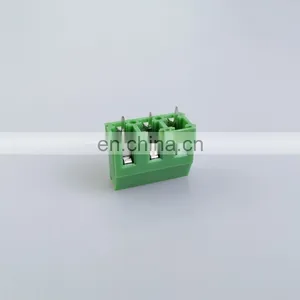 2.54mm,3.5mm,3.81mm,5.0mm,5.08mm,7.62mm Pitch Brass Terminal Connector PLC Terminal Block With Brass Nickel Plate Contact thumbnail-3