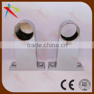 Chrome Closet Rod End thumbnail-1