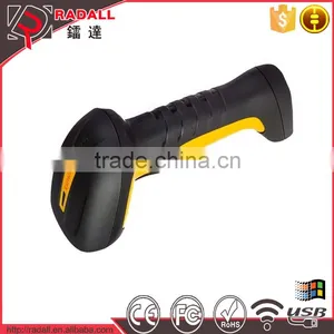 RD - 6870W Wireless Waterproof Handheld Laser USB Barcode Bar Code Scanner Scan Gun With Base Memory thumbnail-1