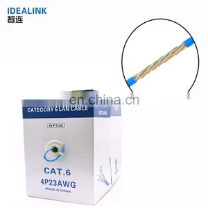 Custom OEM 1ft 3ft 50ft UTP Four Twist Pairs CAT6 Ethernet Network Lan Cable thumbnail-1