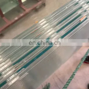 5+5mm Fluted Low Iron Tempered Laminated Glass thumbnail-1