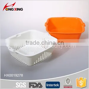 12 Inch Plastic Square Sink Colander thumbnail-4