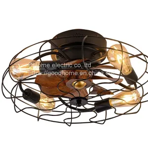 Retro Ceiling Electric Fan Light（Wechat:13510231336） thumbnail-1