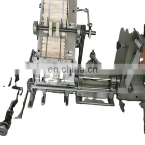 Factory Complete Wooden Ice Cream Sticks Wooden Tongue Depressor Forming Machine Making Plant Production Line thumbnail-1