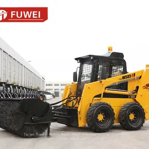 Construction Machiery FUWEI Latest Skid Steer Front End Loader for Sale thumbnail-4